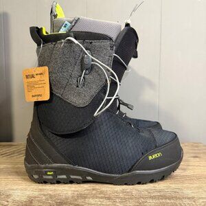 NWT Burton Womens Ritual Snowboard Boots In Black Neon Green US Size 10